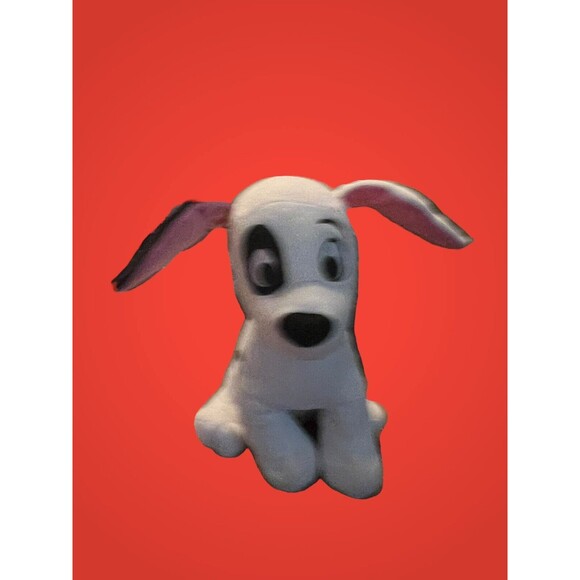 Disney Store PATCH 101 Dalmations Puppy Dog 12" Plush Stuffed Animal EUC Stuffie - Picture 2 of 7